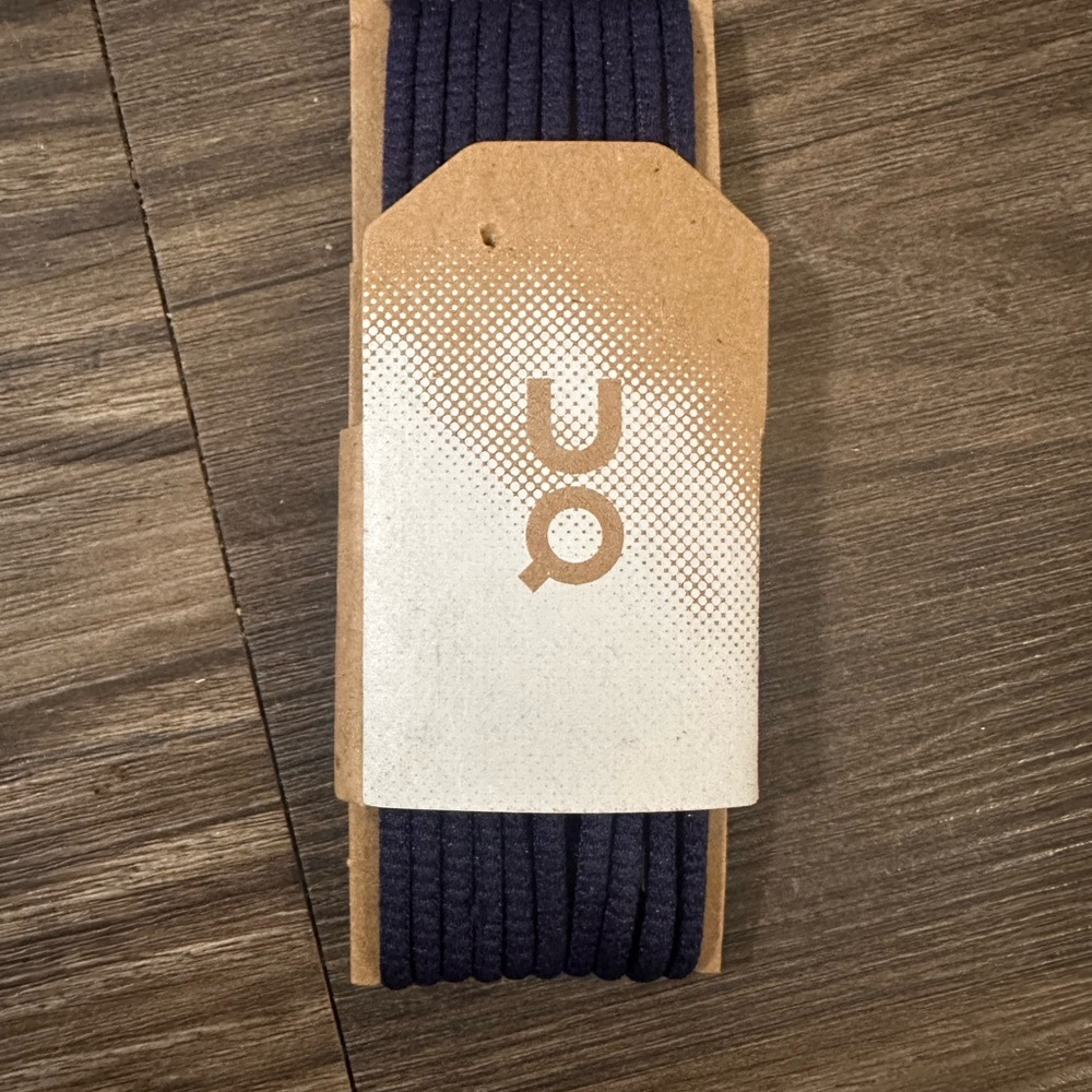 On Running navy blue shoelaces
